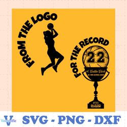 From The Logo For The Record Caitlin Clark SVG