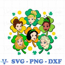Disney Princess St Patricks Day SVG