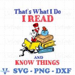 thats what i do i read and know things svg