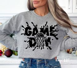Game Day Svg, Basketball Game Day, Basketball Svg, Basketball Mom Svg, Basketball Life Svg, Game Day Shirt Svg, Basketba