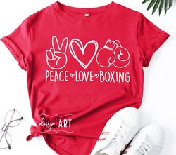 peace love boxing svg, boxing svg,box svg, sport svg,digital download, fitness svg,box gloves svg,cricut svg,boxer svg,