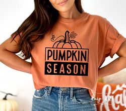 Pumpkin Season SVG PNG, Fall Season svg, Thanksgiving svg, Autumn Vibes svg, Fall Shirt, Hello Pumpkin svg, Halloween Mo