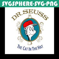 Dr Seuss In the Cat Svg, Dr Seuss Svg, Dr Seuss Hat Svg, Cat In The Hat Svg, Hat Svg, Red Hat Svg, Dr Seuss Gifts, Dr Se
