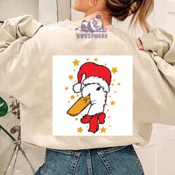 Honking Duck Svg, Christmas Svg, Xmas Svg, Merry Christmas, Christmas Gift, Christmas Duck, Duck Svg, Santa Duck, Funny