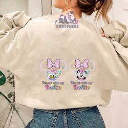 Minnie Daisy Bestie Png, Bestie Trip Shirts, Minnie Mouse, Daisy Duck, Best Friends Matching Shirts, Girls trip shirt, W