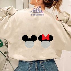 Epcot Mouse Ears Disneyland Disneyworld Minnie Mickey | SVG Clipart Images Digital Download Sublimation Cricut Cut File