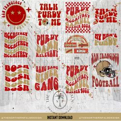49ers svg, 49er svg bundle pack 12 graphics, San Francisco football svg, 49ers football svg, 49ers png, San Francisco pn
