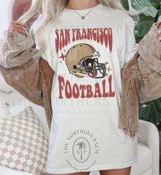 San Francisco Football shirt, football shirt for her, game day shirt, 49er fan shirt