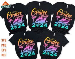Cruise Squad 2024 Svg, Famil ily Cruise trip Svg, Cruise 2024 Svg, Cruise Ship Svg, Family Vacation 2024