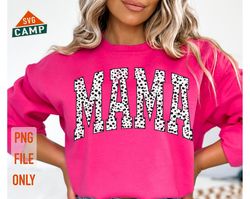 Mama Varsity Dalmatian Png, Retro Mama Png, Mama Png, Trendy Mom Png, Mom Dalmatian Png, Mama Varsity Letters, Cool Mom