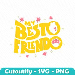 Retro My Besto Friendo Japanese SVG