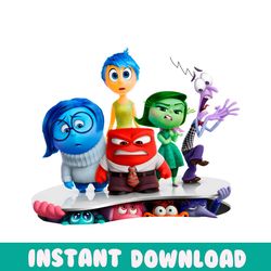 Disney Pixar Inside Out 2 Release In 2024 PNG Download
