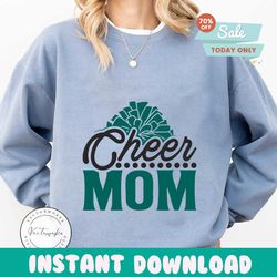 Cheer Mom SVG Cut File, Cheerleading Svg, Cheer Svg, Cheer Life Svg, Cheer Team Svg, Cheer Quotes, TG 01454