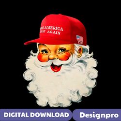 Trump Christmas Make America Great Again PNG Download