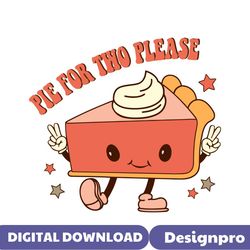 Pie For Two Please Pregnancy Reveal SVG