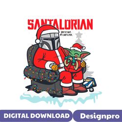 Star Wars Christmas The Santalorian SVG For Cricut Files