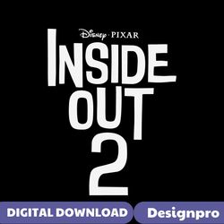 Disney Pixar Inside Out 2 Cartoon SVG Digital Cricut File