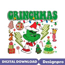 Merry Grichmas And Friends SVG Graphic Design File