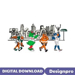 Philly Mascots Its A Philly Thing SVG Graphic Designs File