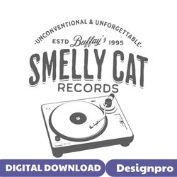 Vintage Smelly Cat Friends Estd 1995 SVG For Cricut Files