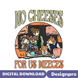 No Cheese For Us Meeces Muppet Christmas Carol Mice SVG