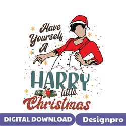 Have Yourself A Harry Little Christmas SVG For Cricut Files