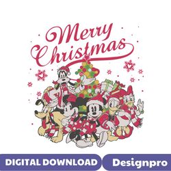 Funny Disney Merry Christmas SVG