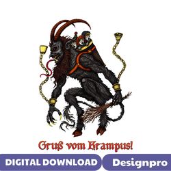 Horror Grub Vom Krampus PNG