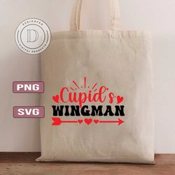 Cupids Wingman love SVG