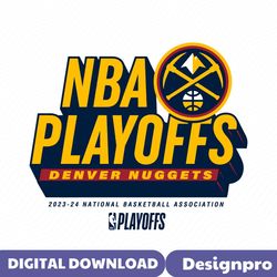 NBA Playoffs Denver Nuggets Basketball Assocication SVG