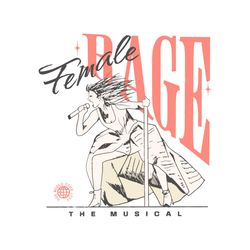 Female Rage The Musical World Tour 2024 SVG