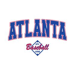 Vintage Atlanta Baseball 1966 SVG