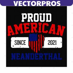 Distressed American Flag For Proud Neanderthal Svg, Trending Svg, Neanderthal Svg, America Svg, American Svg, American F