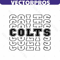 Colts svg, Colts Football SVG, High School Colts svg, Colts Mascot svg, Colts School Spirit svg, Colts Pride svg, Go Col