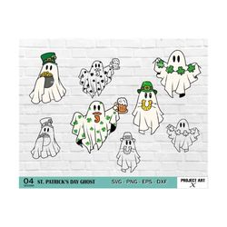 St Patrick&39s Day Ghosts, Funny St Patricks Day Svg, St. Patricks Ghost, Spooky St Patrick&39s Day, Ghost Svg,Ghost St