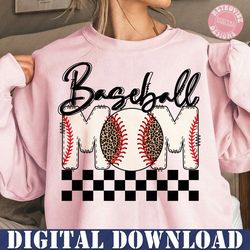 Retro Baseball Mama PNG, Glitter Baseball PNG, Sublimation Design, Digital Download Png, Sports PNG, Baseball Mom Png