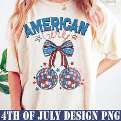 American Girly png, Coquette 4th of july png, America Png, Fourth of july Sublimation, Coquette png, 4th of july Tshirt