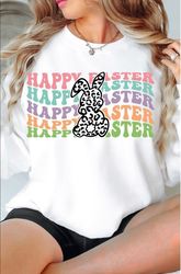 Happy Easter Svg, Easter Bunny Svg, Leopard Bunny Svg, Bunny Svg, Retro Easter Png, Peeps Svg, Happy Easter Png, Easter