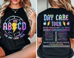 Daycare Png, Daycare Tour Shirt, Daycare Staff Crew, Childcare Provider Png, Teacher Last Day Of School Png, ABCD Teache