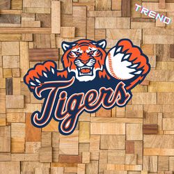 Tigers Baseball MLB Detroit Svg Digital Download