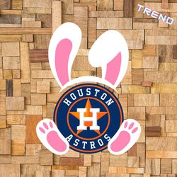 Houston Astros Easter Bunny Svg Digital Download