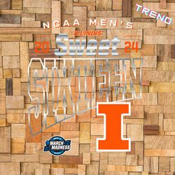 NCAA Illinois MBB 2024 Sweet Sixteen Svg