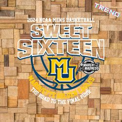 NCAA Men Basketball Sweet 16 Marquette Golden Eagles Svg