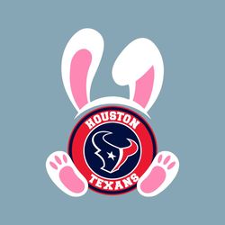 Houston Texans Easter Bunny Svg Digital Download