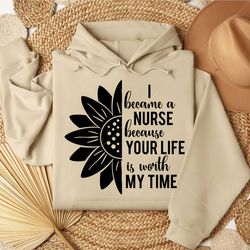 I Became a Nurse SVG, Nurse SVG