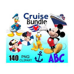 Mickey Cruise PNG Clipart, Mickey Mouse Family trip svg, Mickey Vacation Cruise Ship printable images with Nautical Blue