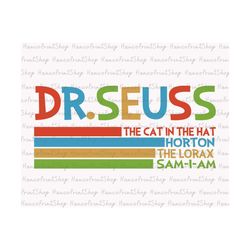 Dr Suess SVG, Cat In The Hat Svg, Read Across America Svg, Thing 1 Thing 2, Teacher Life Svg, Teacher Appreciate, Digita
