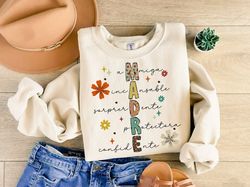 Spanish Mothers Day png, Retro Madre PNG sublimation, Mama png design download, Mother's Day png, Mama sublimation png