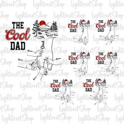 The Cool Dad Png, Custom Fist Bump Set Png, Father's Day Fist Bump Set, Fist Bumps Png, Father's Day Png, Father Hand, K
