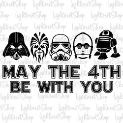 May The 4th Be With You Svg, May 4th Svg, Television Series Svg, Science Fiction Svg, This Is The Way Svg, Family Vacati